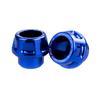 2 Pieces Universal Motorcycle Front Fork Frame Sliders Sturdy Accessory CNC Aluminium Easy To tall Crash Protector