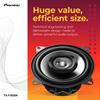 Pioneer TS-F1035R 2-Way Coaxial Car Audio Speakers - Full Range 4" Round Speakers, 150W Max Power (Pair)