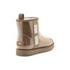 UGG Klasická Průhledná Mini Velké Logo Podšitá Fleecem '' Dámská 1113190-NCHS