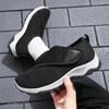 Men's Shoes Classic Breathable Canvas Shoes Soft Sole Comfortable Wide Feet Shoe Diabetic Walking Shoes Anti-slip Casual Sneaker