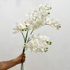 Long Branch Fake Flower Hanging Vanda Flower 3D Artificial Phalaenopsis  Wedding Decoration