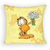 Cartoon GGarfields Anime Pillow Case Sofa Living Room Bedroom Headboard Backrest Cushion Square Cushion Nap Time
