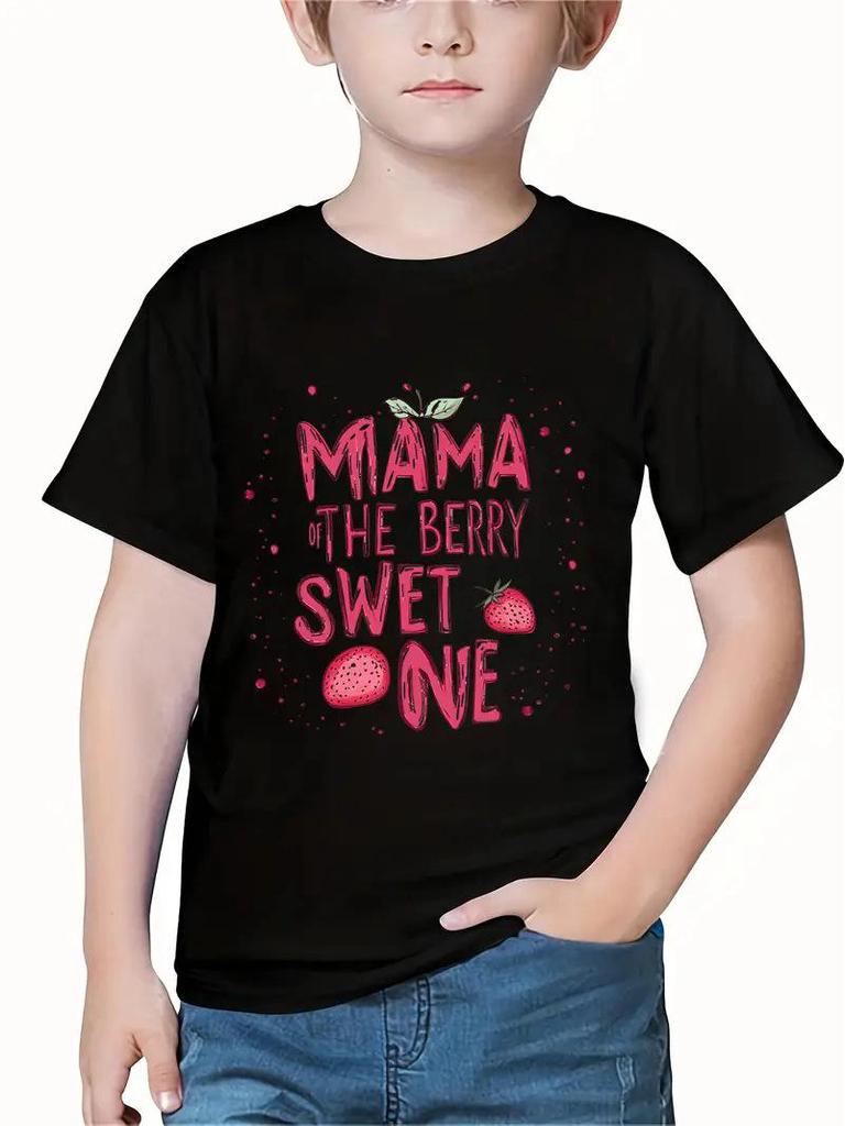 Pure Cotton Solid Color Children's Short-Sleeve T-Shirt for Girls and Boys