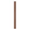 Wood Slat Acoustic Panels 8 PCS 96 X 6 Inch WPC for Modern Wall Grey Oak
