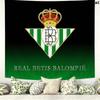 Real Betis Wall Tapestry Aesthetic Wall Hanging Printed Fabric Blanket Decorative Tapestries for Bedroom Living Room Home Decor