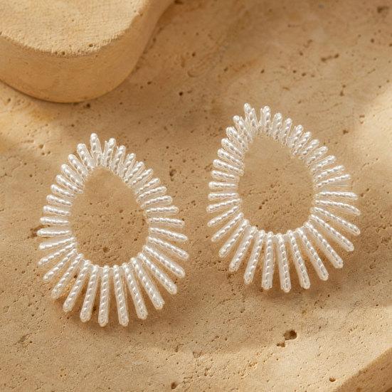 1 Paire de Boucles d'Oreilles Goutte pour Femmes, Boucles d'Oreilles Puces Épaisses, Bijoux Boucles d'Oreilles Pendantes Légères Cadeau pour Banquet Quotidien Danse