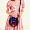 Bear Print Round Shoulder Bag Casual Messenger Bag for Woman Best Gifts 2D Flat Casual Daily Crossbody Bag
