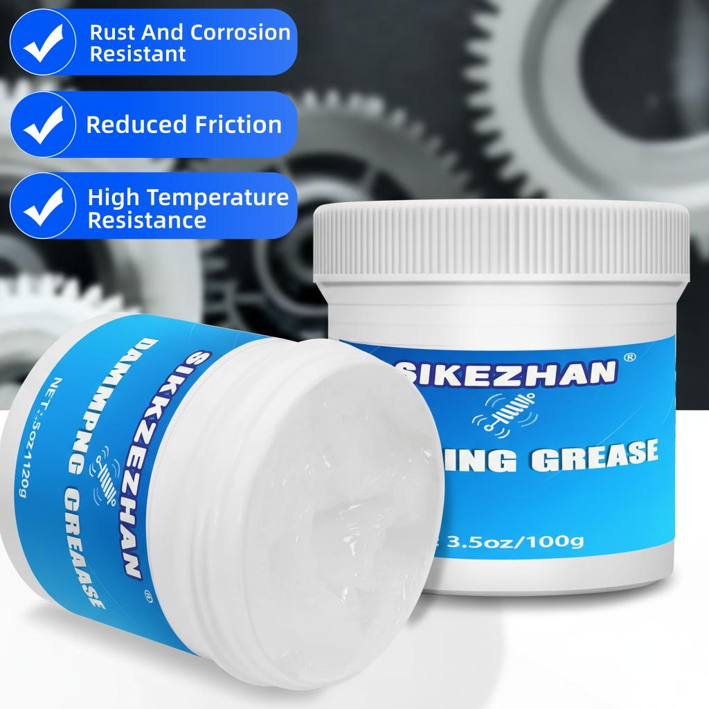 Medium Viscosity Damping Grease for Washing Machine, Toilet Seat Hinge, Automotive Knobs & Optical Instruments Slow Down