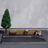 1/64 Scale Miniature Scene Model Mini Architectural Display Background City Corner for