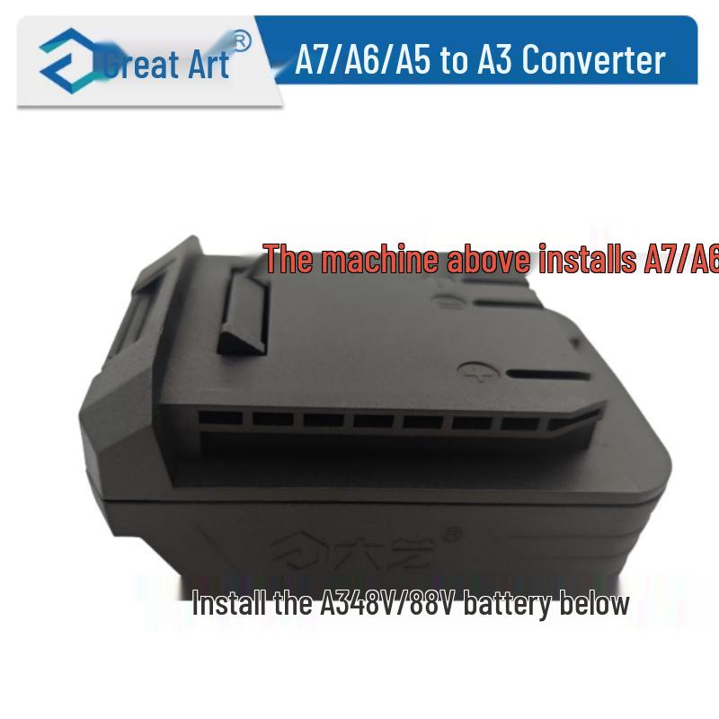 

Конвертер литиевой батареи Dayi A3 48V для угловой шлифмашины, перфоратора, циркулярной пилы и гайковерта - Универсальный A6A7.