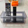Remote Control Holder TV Remote Rack Acrylic Desk Storage Box Desktop Organizer for Bedroom Bedside Table Phones Stationery