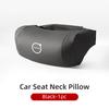Car Seat Headrest Pillow Cushion Leather Head Neck Protector For Volvo XC60 S60 V40 V50 V60 XC40 V70 XC90 V90 S90 S80 Polestar