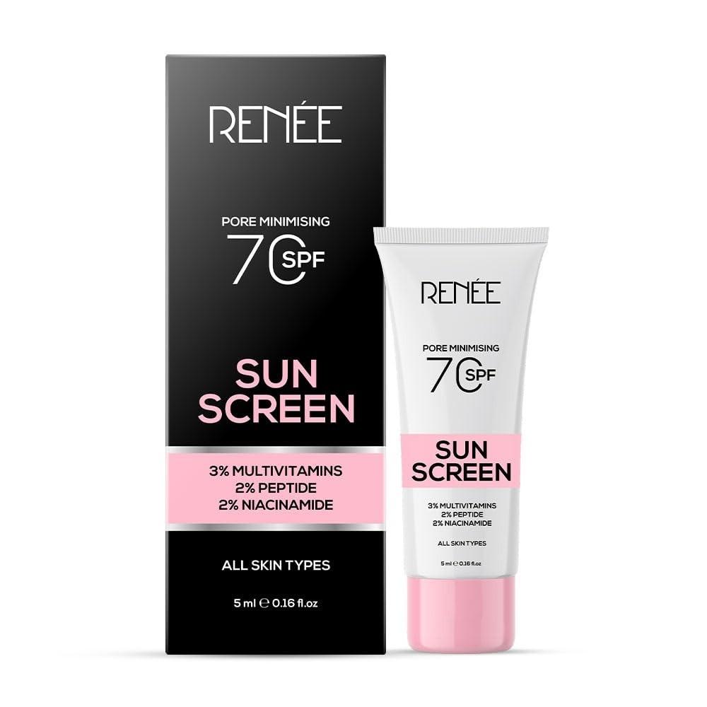 

@ RENEE Pore Minimizing All Skin Sunscreen Spf 70 5Ml Zr-4045-60%Off