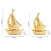 Heimdekorationszubehör Ornament Segelboot Wohnzimmer Schreibtischdekoration Ladeneröffnungsgeschenke Keramikhandwerk