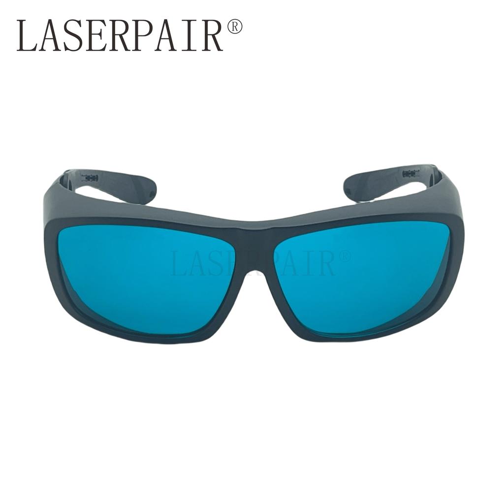 High Protection Laser Eye Protection Goggles Safety Glasses for Red Lasers 650nm & 694nm Stylish Ruby with CE Certificate