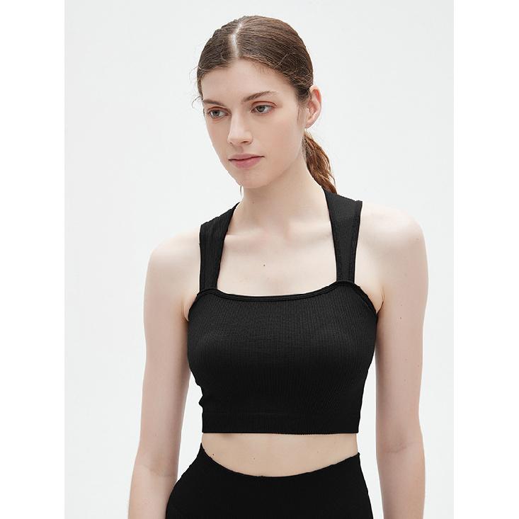Fashionable Tight Fitting High Waist Slimming Vest And Pants Set, Sports Fitness Yoga Set, Two-Piece Set For Women