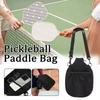 Large Capacity Pickleball Paddle Cover Zipper Closure Pickleball Racket Bag  Unisex