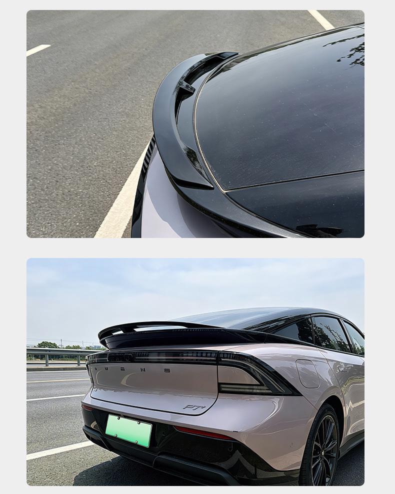 XPeng P7+ Rear Spoiler | Wind Deflector and Roof Spoiler | No-Drill Installation