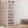 Household Organizer Cabinet Dustproof Shoe Racks Wall Corner Shoes Storage Shelf Shoes Shelves for Living Room And Bedroom