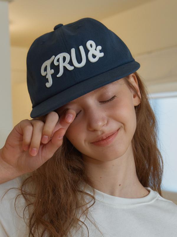 Peuluaen Fru&Stitch Logo Snapback_Navy