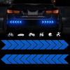 20 Strong Reflective Arrow Decal for Cars High Brightness