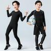 Kids Quick-Dry Breathable Sports Tight Set - Ideal for Basketball, Football, Running & Fitness.