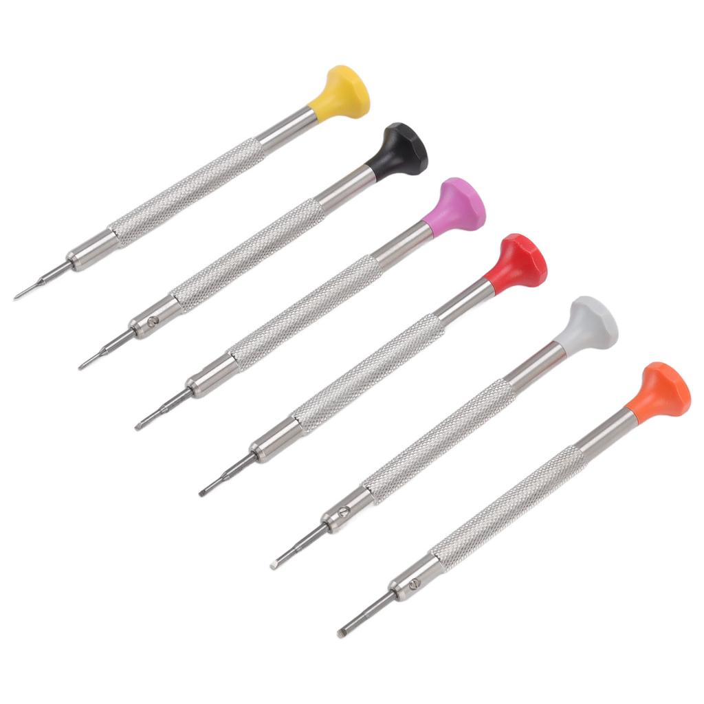 Watch Screwdriver Set High Carbon Steel Skid Resistance Multifunctional Watch Repair Screwdriver