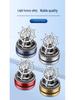 Solar Car Aroma Diffuser: Time Flies Steering Wheel Perfume Holder Ornament