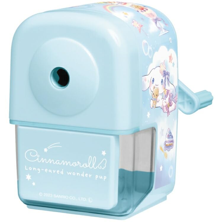 Crux Cinnamoroll Manual Pencil Perfect for Back to Gift Item 173564 Sharpener, School, Sanrio, Tabletop, 5-Level Adjustment, Boxed,