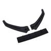 3pcs Front Bumper Lip Splitter Spoiler Body Kit Improve Aerodynamics Bumper Lip Diffuser Replacement for MK5 6R 2010