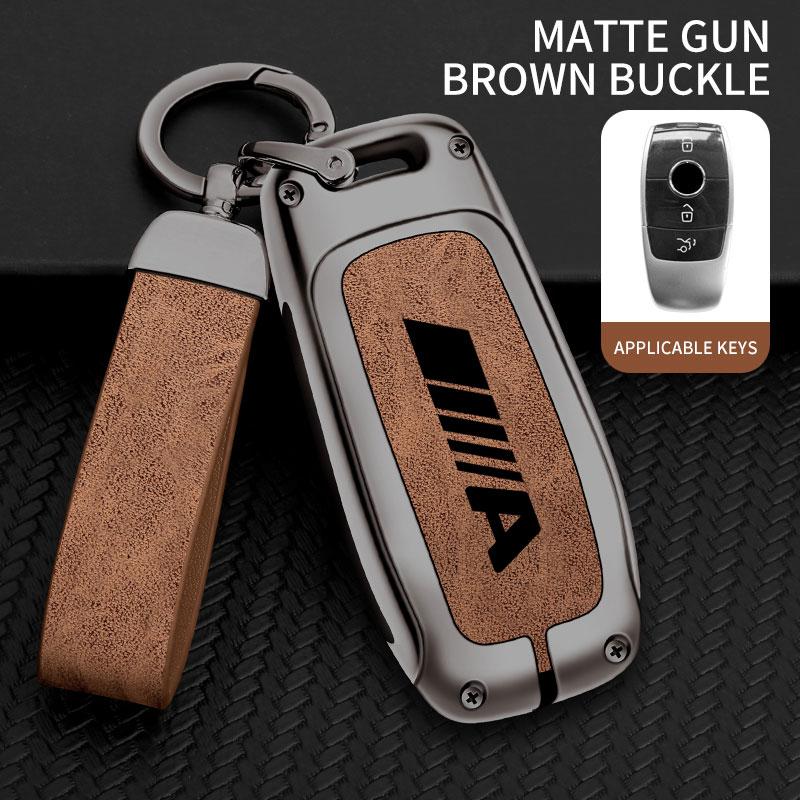 HCDS2 Zinc Alloy Car Key Cover for Mercedes-Benz A-Class Remote Control Cover Mercedes-Benz A180 A200 Key Cover Accessories