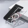 Heart-Shaped Magnetic Music Case for iPhone 14-17 Pro Max - Transparent & Full Coverage.