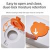 Flip Cover Portable Wet Tissue Box Silicone Seal Travel Wipe Holder  Outdoor Activities