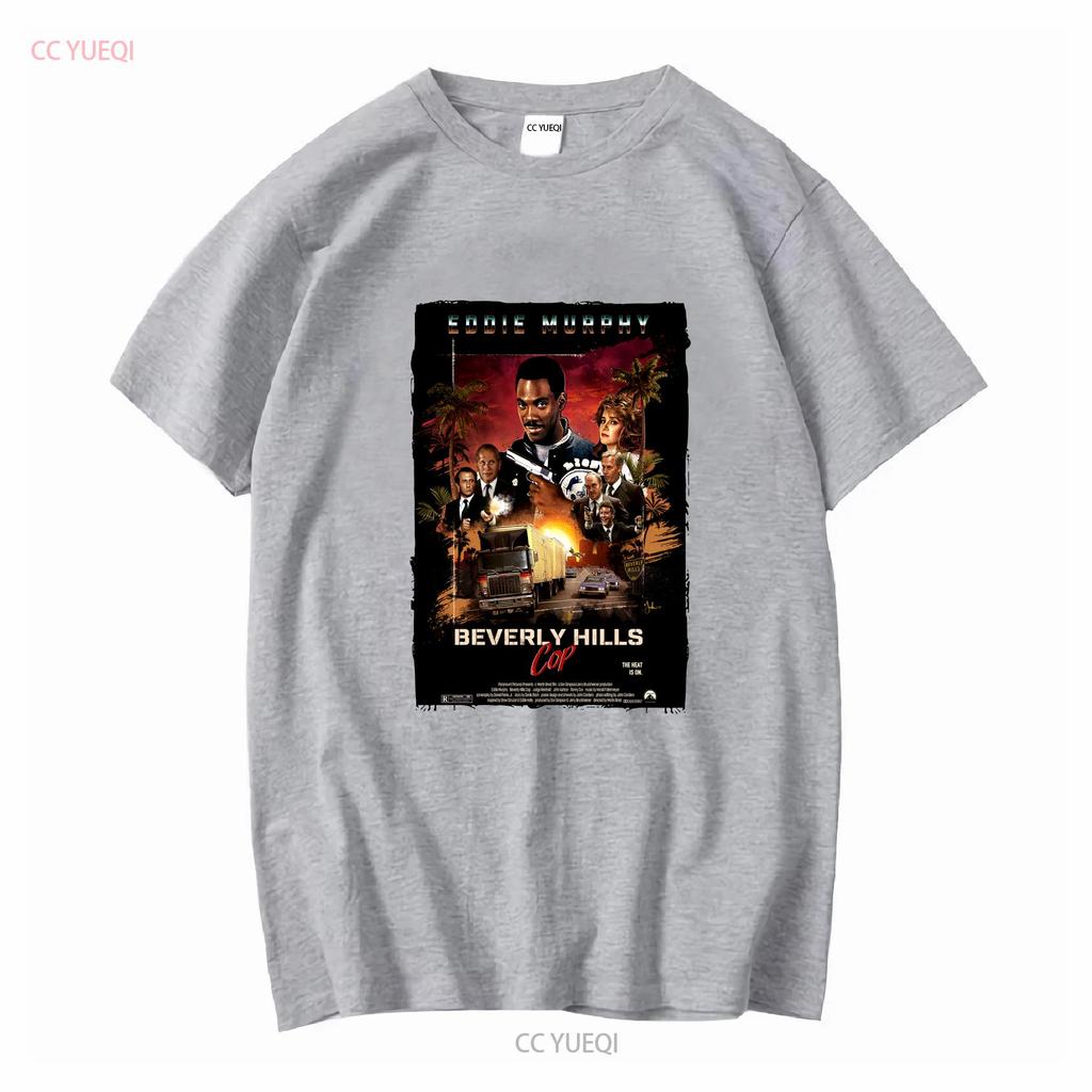 Beverly Hills Cop V9 Eddie Murphy Natural White Gray Vintage Men T Shirt all sizes S 5XL Movie long or short sleeves vintage