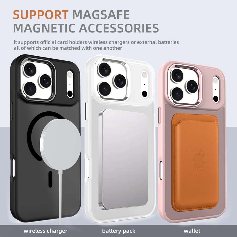 Skin Feel Matte Magnetic Magsafe Phone Case for IPhone 17 17Air 16 15 113 Pro Max Wireless Charge Hybrid Shockproof Hard Back Cover