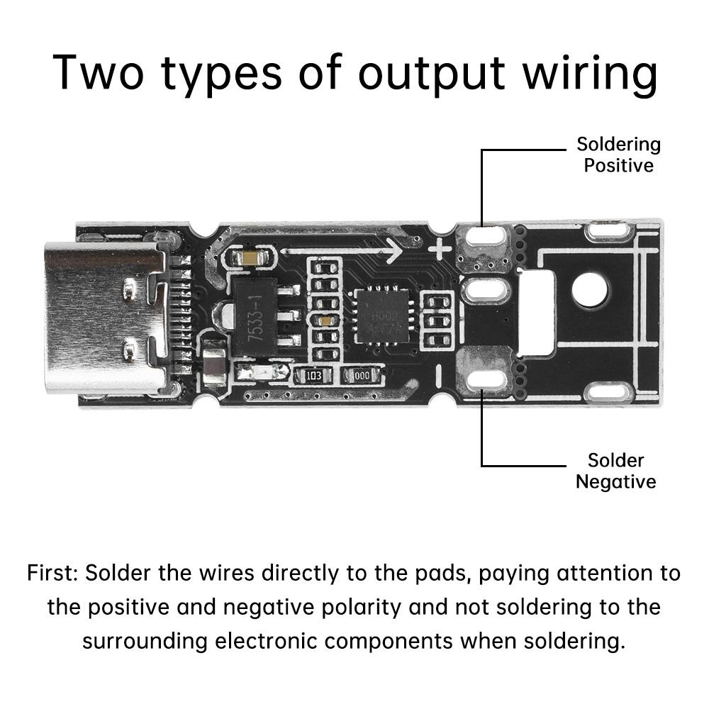 140W 5A Type C to DC QC PD Fast Charging Pickup Board Decoy 28V 20V 15V 12V 9V 5V Support PD3.1 PD QC AFC FCP