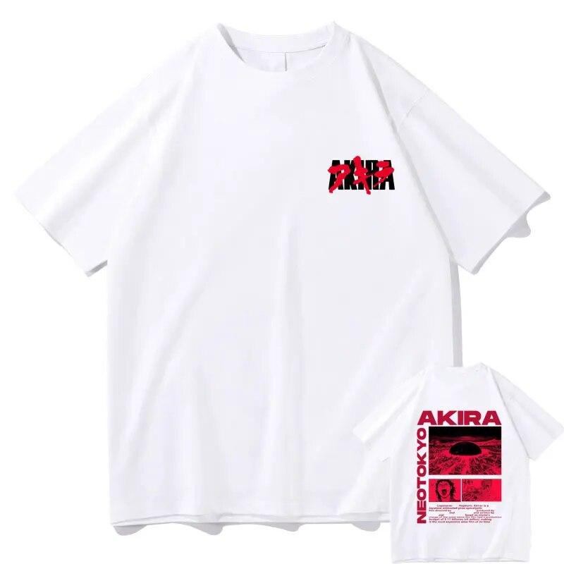Anime Akira T Shirt Science Fiction Movie Unisexga Shotaro Kaneda Tshirt Vintage Tops Unisex Women Fan Gift Tees Unisex Oversized T-shirt