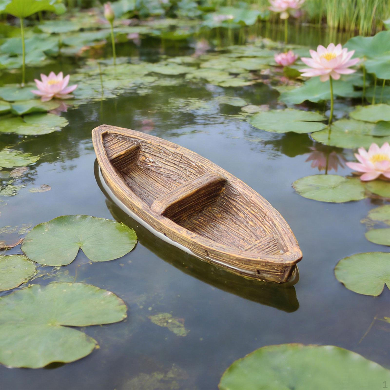 

Aquarium Floating Boat Ornament, Durability, Versatile, Decorative, Fish Tank Decor