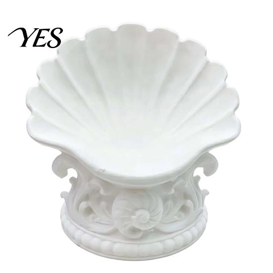 Jewelry Display Dish 3D Printed Shell Tray, Vintage Earrings Necklaces Rings Bracelets Decorative Tray Dish, Keys Trinkets Holder Organizer Bowl Shape