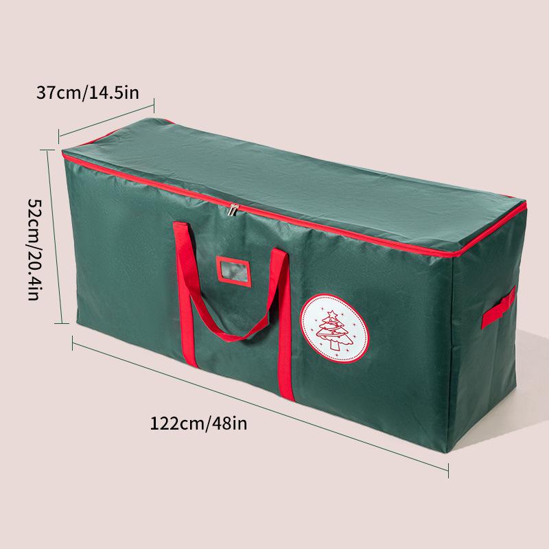 Foldable Large Capacity Christmas Tree Storage Bag for Easy Holiday Decoration Organization