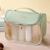 Large Capacity Cosmetic Bags Portable Clear Wash Bag Makeup Bags Travel Toiletry Organizer Storage Pouch for Women Girls
