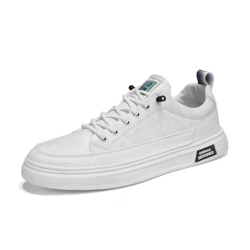 Round Headboard Shoes For Men's Casual Sports Shoes Simple Commuting Light Spring And Autumn Style Breathable Comfortable