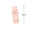 Aninimal Plush Pillow 60/80Cm Rabbit Pig Bear Stuffed Cushion Kawaii Home Decor Toys Accompany Sleep Toy Birthday Surprise Gift