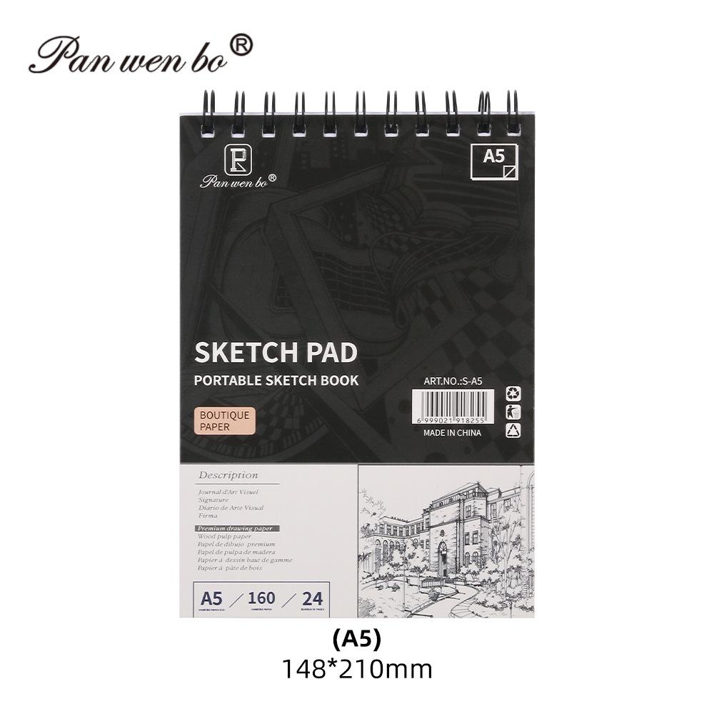 Acrylic Paper Pad for Art Students - A3/A4/A5 Sketchbook for Drawing, Watercolor, and Oil Painting