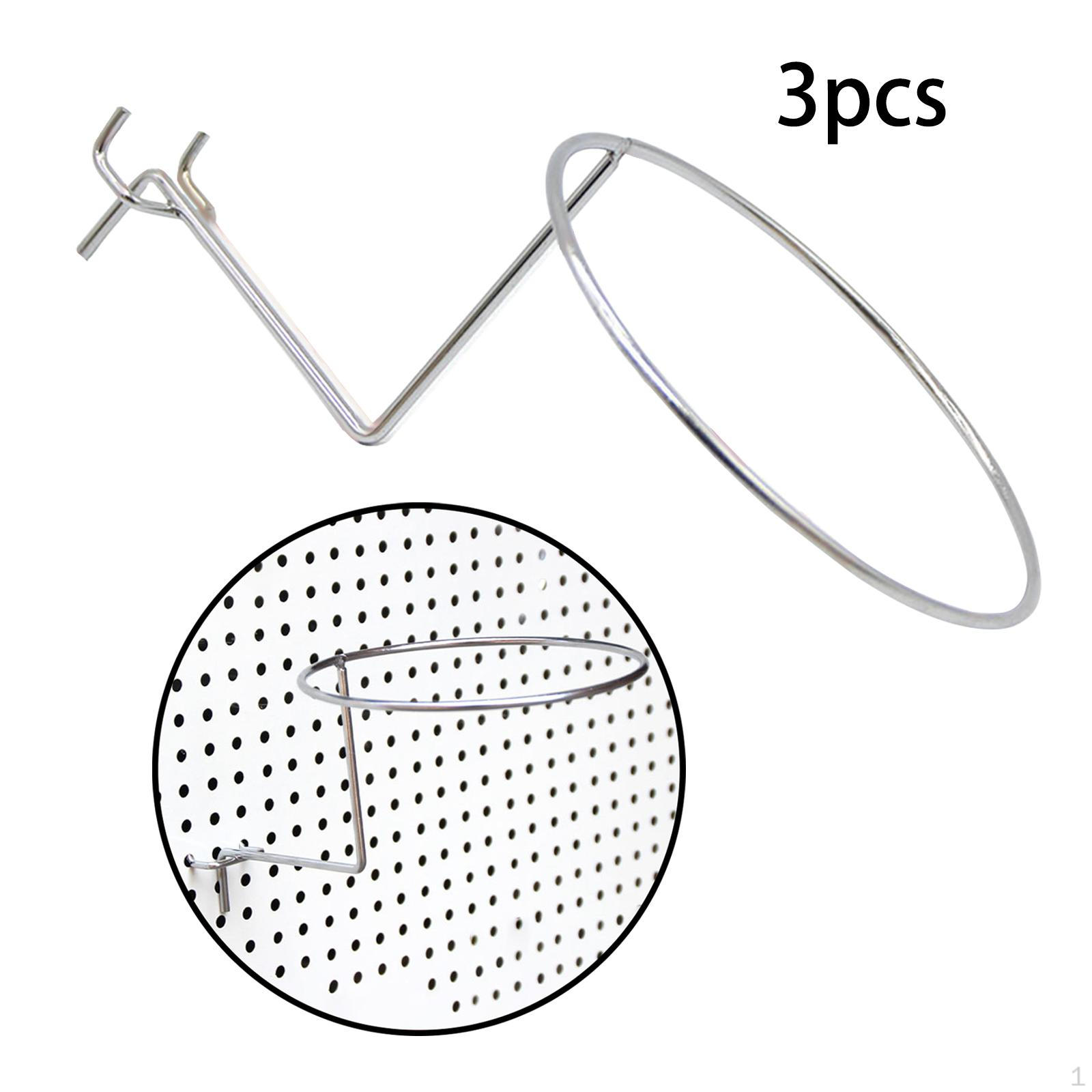 Стойка для шляп для крепления на перфорированную панель держатель для кепок диаметр 13 см 32cm Hole Spacing 869₽