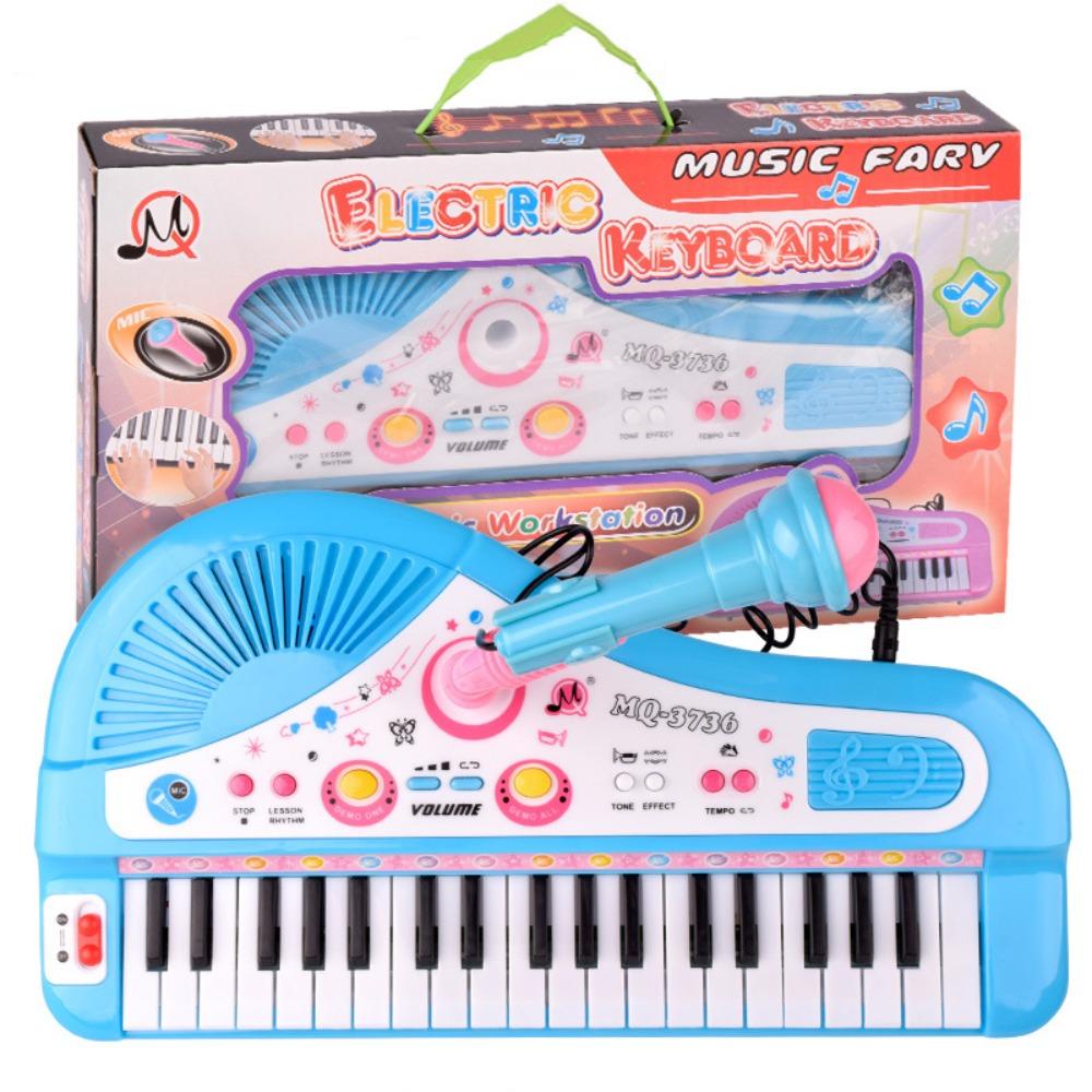 Education Children's Piano Toys with Microphone Children's Toy Keyboard  For Boy Girl Gifts