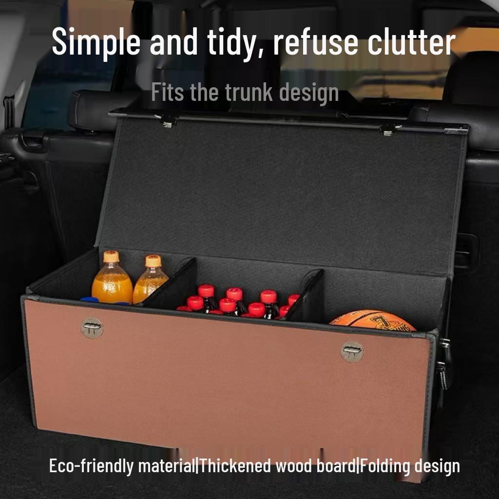 Customizable Car Trunk Organizer - Fits Specific Car Models