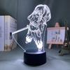 Night 3d Lights Boys Girls Fairy Tail Action Figure Fairy Lamp 16 Remote Colors