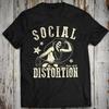 Bawełna S-5XL Koszulka Social Distortion Rock Trasa Koncertowa Koszulka Mike Ness Unisex Koszulka