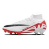 Nike Mercurial Superfly 9 Elite FG Ready Pack Unisex sportbačiai Balti Ryškiai raudoni Juodi DJ4977-600
